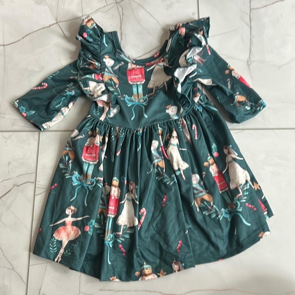 Mila & Rose nutcracker dress size 12-24 mo, EUC